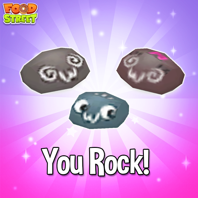 PlayFoodStreet's tweet photo. Happy April Fools Day Chefs! 

This ""Rocking"" family is available in shops for a short time only.. Collect all three before April 6th. https://t.co/1pgR2Rzv4D