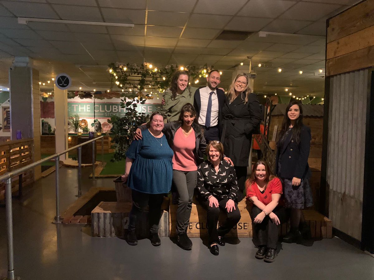 Played golf after 9 years and I was a +17 which is pretty good but to be fair it was mini golf 😀 <a href="/joe_hazzam/">Dr. Joe Hazzam</a> <a href="/cdesouthall/">Carol Southall</a> <a href="/ematalam/">Dr Ema Talam</a> <a href="/AmandaPayne333/">Amanda Payne</a> <a href="/vrgilbert34/">Victoria Ray Gilbert</a> <a href="/KhaoulaOmhand/">khaoula omhand</a> <a href="/BusinessStaffs/">Staffordshire Business School</a> #teambuilding #minigolf #fun