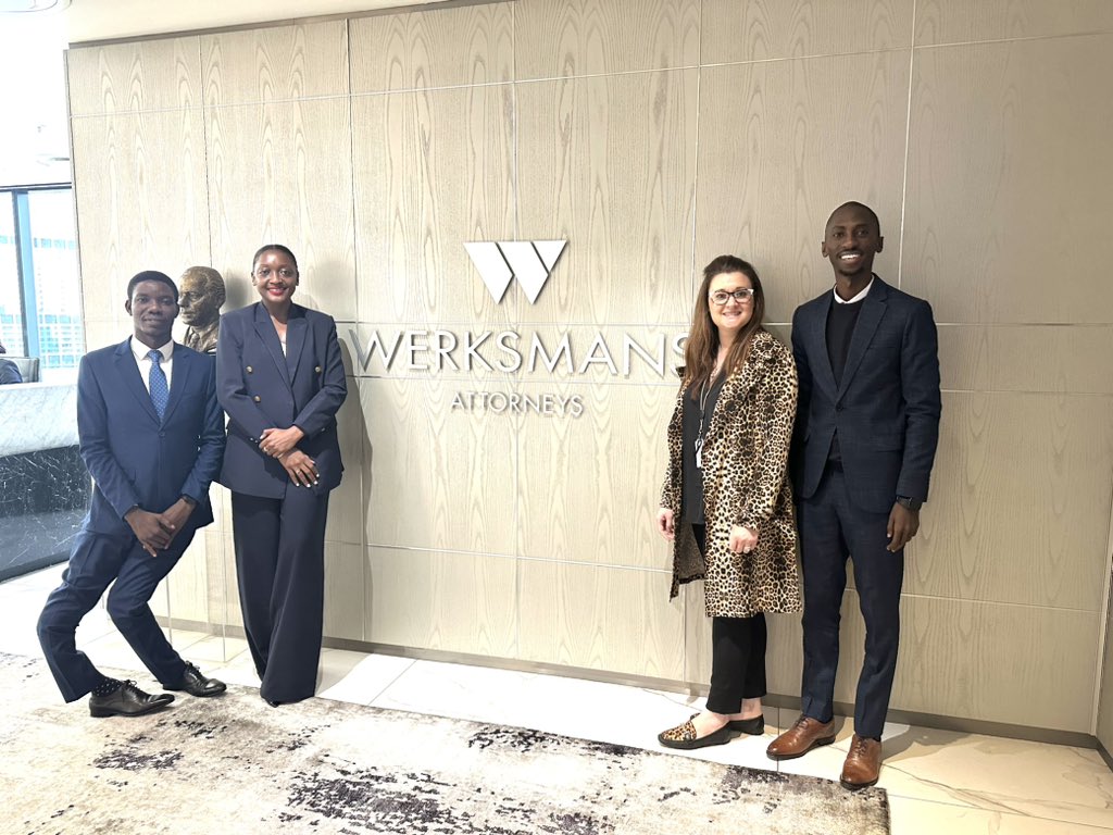 AdvisoryExtent's tweet photo. Our team  had an incredible time visiting and connecting with our colleagues from @Werksmans in Johannesburg, discussing areas of collaboration and learning more about their practice. 

Exciting times ahead. 
#CrossBorderCollaborations
#LegalPractice https://t.co/MsywCdFMon