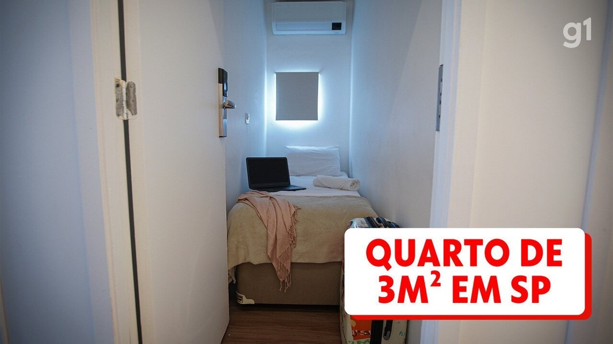 jac_beta's tweet photo. Menor quarto de hotel do Brasil tem só 3 m² e o g1 visitou; veja VÍDEO https://t.co/01SelYKdnf https://t.co/7qx0uTHFn1