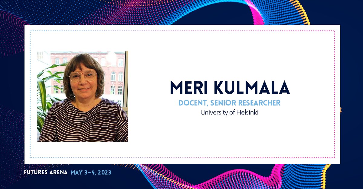 Futures Arena speaker introduction: Meri Kulmala, PhD in Sociology, works as the director of the Helsinki Inequality Initiative, which is a research network in multidisciplinary inequality studies. metropolia.fi/en/about-us/ne… #ParticipatoryRDI #ResearchTogether <a href="/metropolia/">Metropolia</a>