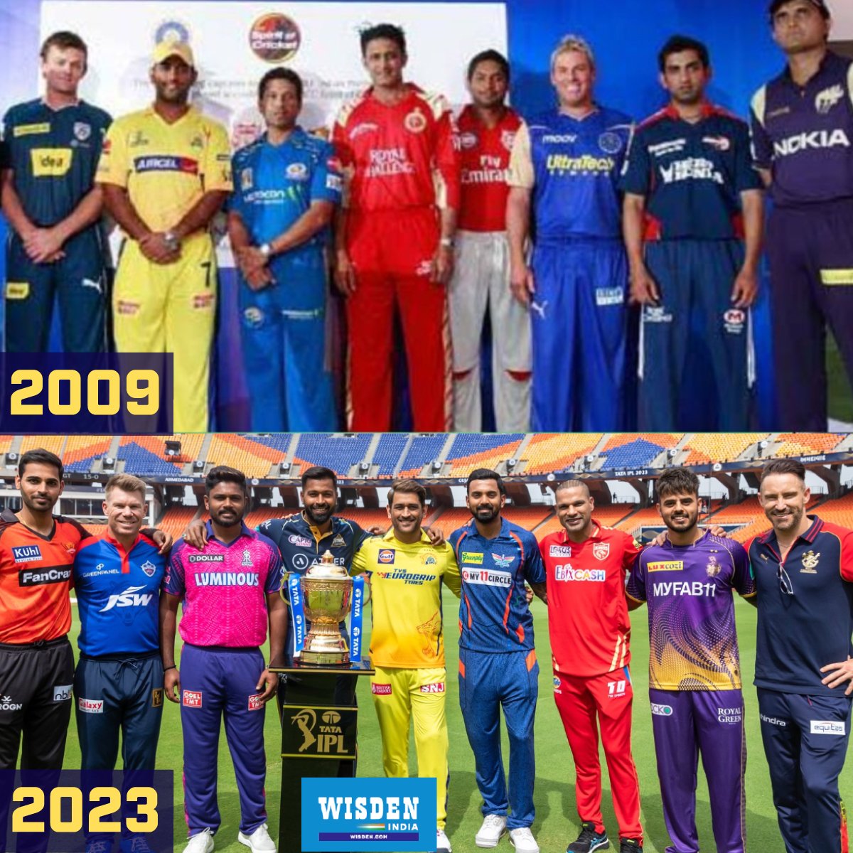 Wisden_Asia's tweet photo. 2009 ⏩⏩ 2023

MS Dhoni's longevity as CSK captain is unmatchable 😍

#MSDhoni #CSK #IPL2023 #Cricket #GTvsCSK https://t.co/sZRLMWoOBK