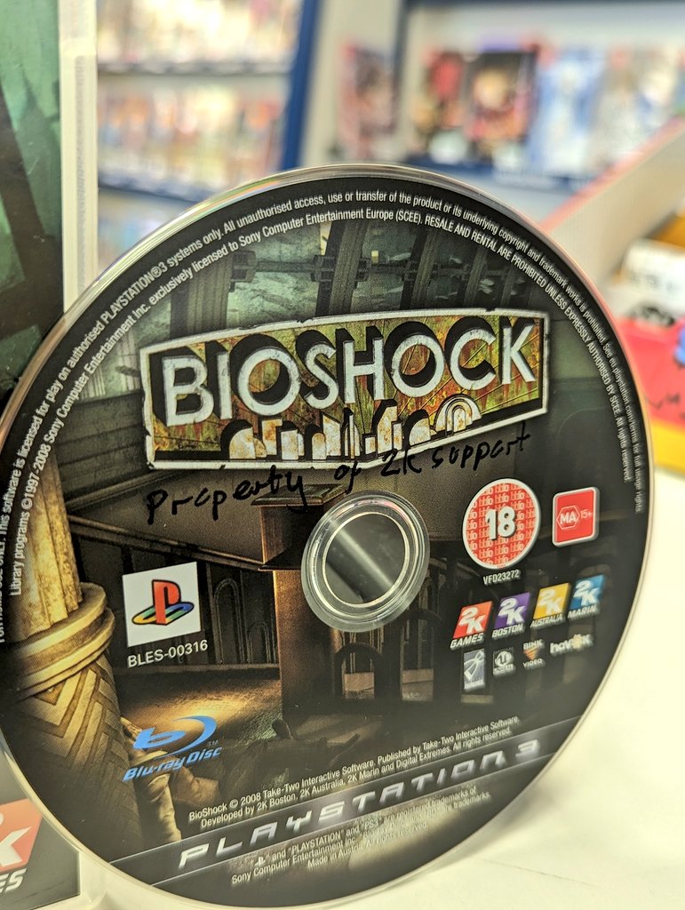 GyoJvfr's tweet photo. 🔥Petit concours🔥
A gagner : Un jeu BioShock dédicacé et appartenant au support 2K Games✍️
👉 Une pièce inutile et rare donc : indispensable
👉 Follow + RT @GyoJvfr
👉 Tirage le 05/03/23 https://t.co/R35OcbA2OD