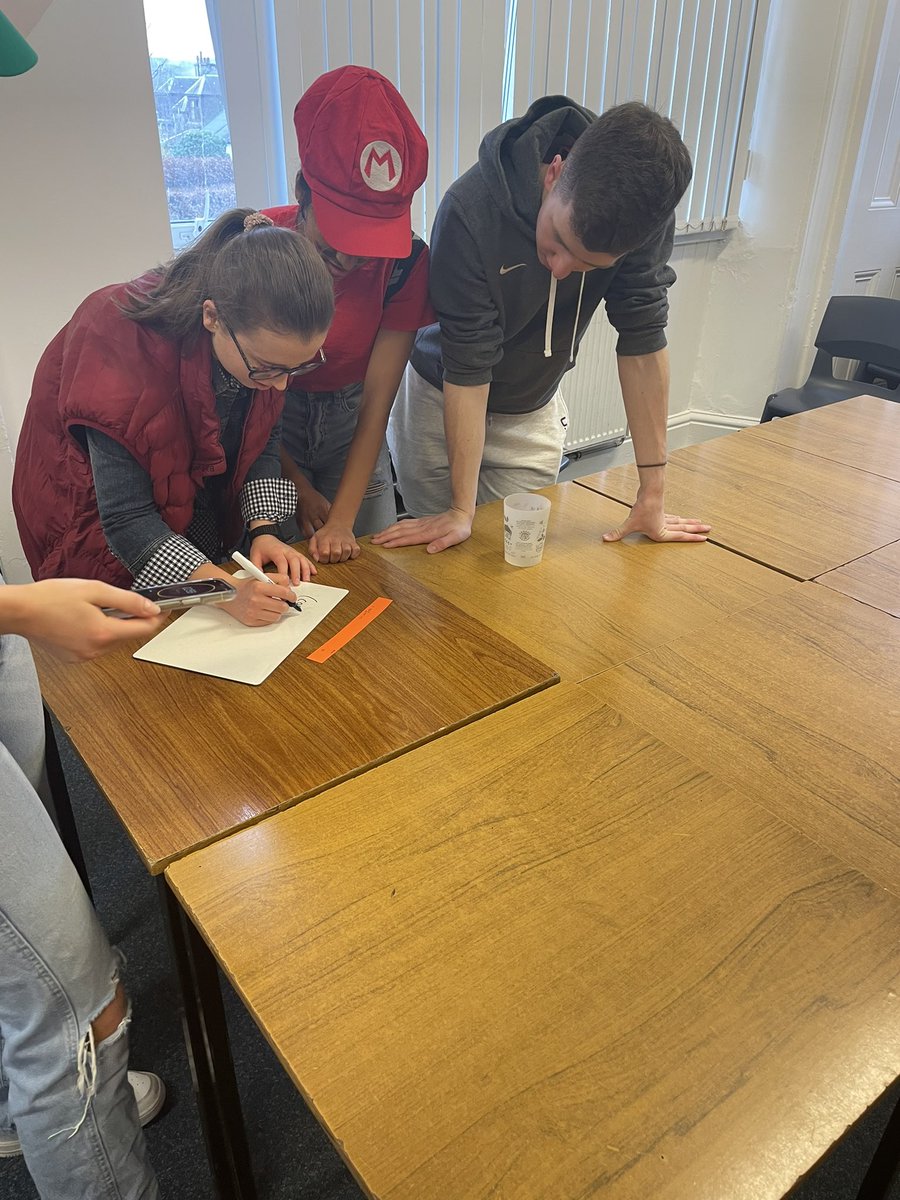 stcoluMaths's tweet photo. A morning of maths-pong (and a fancy dress bake sale) for our two Advanced Higher classes on the final day of term…

#mathisfun #ThisIsStColumbas #mathspong #revisioncompetition https://t.co/ji1YkCe5mK