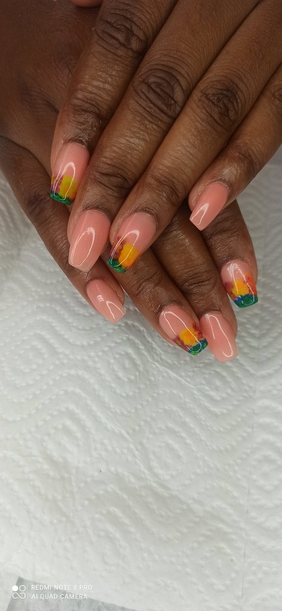 _nirvanaspa's tweet image. Poly Gel nails 🔥🔥🔥Nude with a splash of colours🔥🔥🔥.Book your appointments today on +265991367607 Lilongwe Area 18B #24hrsspa🔥🔥🔥