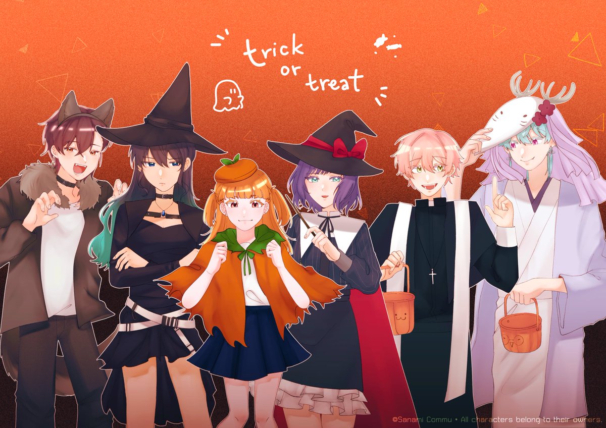 sanami_commu's tweet photo. 🎃👻ฮาโลวีน https://t.co/UH6I97mYmk