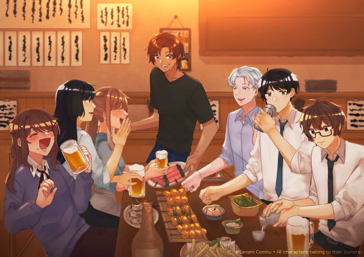 sanami_commu's tweet photo. 🍻🍶 https://t.co/FrZ1iZbfSw