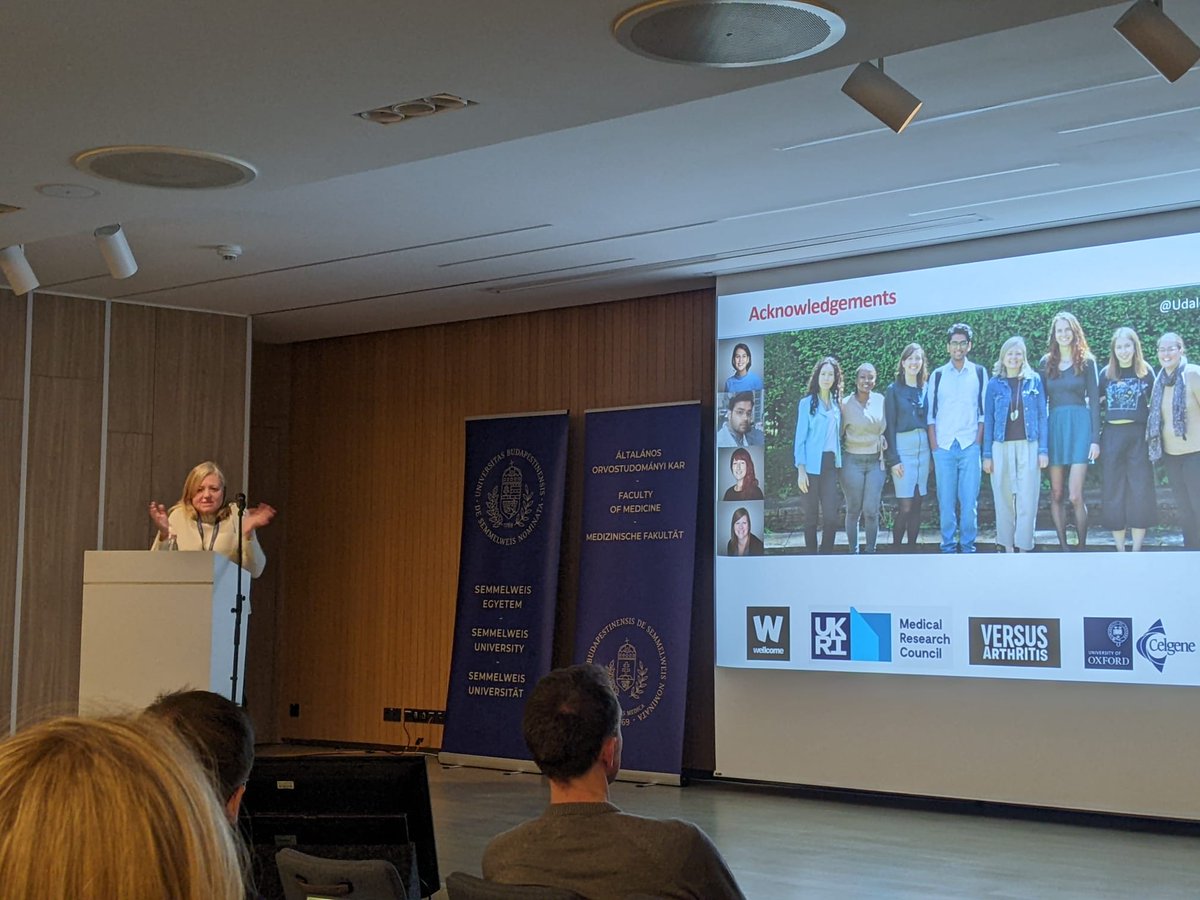 More from European phagocyte workshop in #Budapest. Great night at the posters with ever so popular <a href="/juliasalafranca/">julia_salafranca</a>! Also talk by Irina highlighting <a href="/doro_berthold/">Dorothée Berthold</a> cool data on neutrophil activation in the gut!