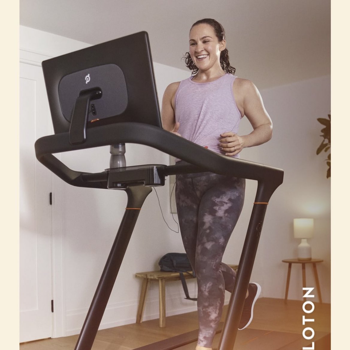 This mf’ers peloton screen is bigger than my first tv