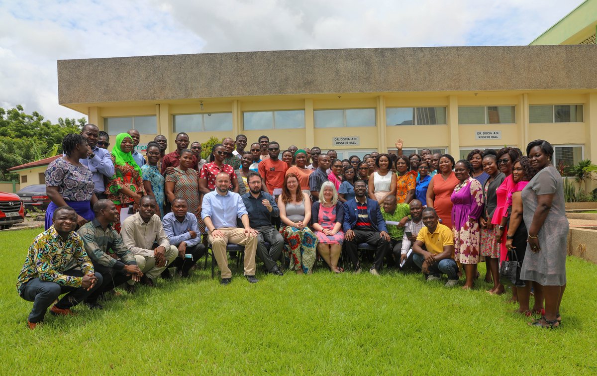 Thank you Ghana!! Our research networking and engagement events have been a success. We have heard all your suggestions for collaboration, and we will take them on board. <a href="/IOELC/">IOELC</a> <a href="/LancsDHR/">Division of Health Research, Lancaster University</a> <a href="/LancasterUniFHM/">Lancaster University Faculty of Health & Medicine</a> <a href="/FarazAhmed86/">Faraz Ahmed</a> <a href="/AndrewJEHarding/">Dr Andrew Harding</a> @DanniCMoore <a href="/NancyPreston16/">Nancy Preston</a> @compass_ghana