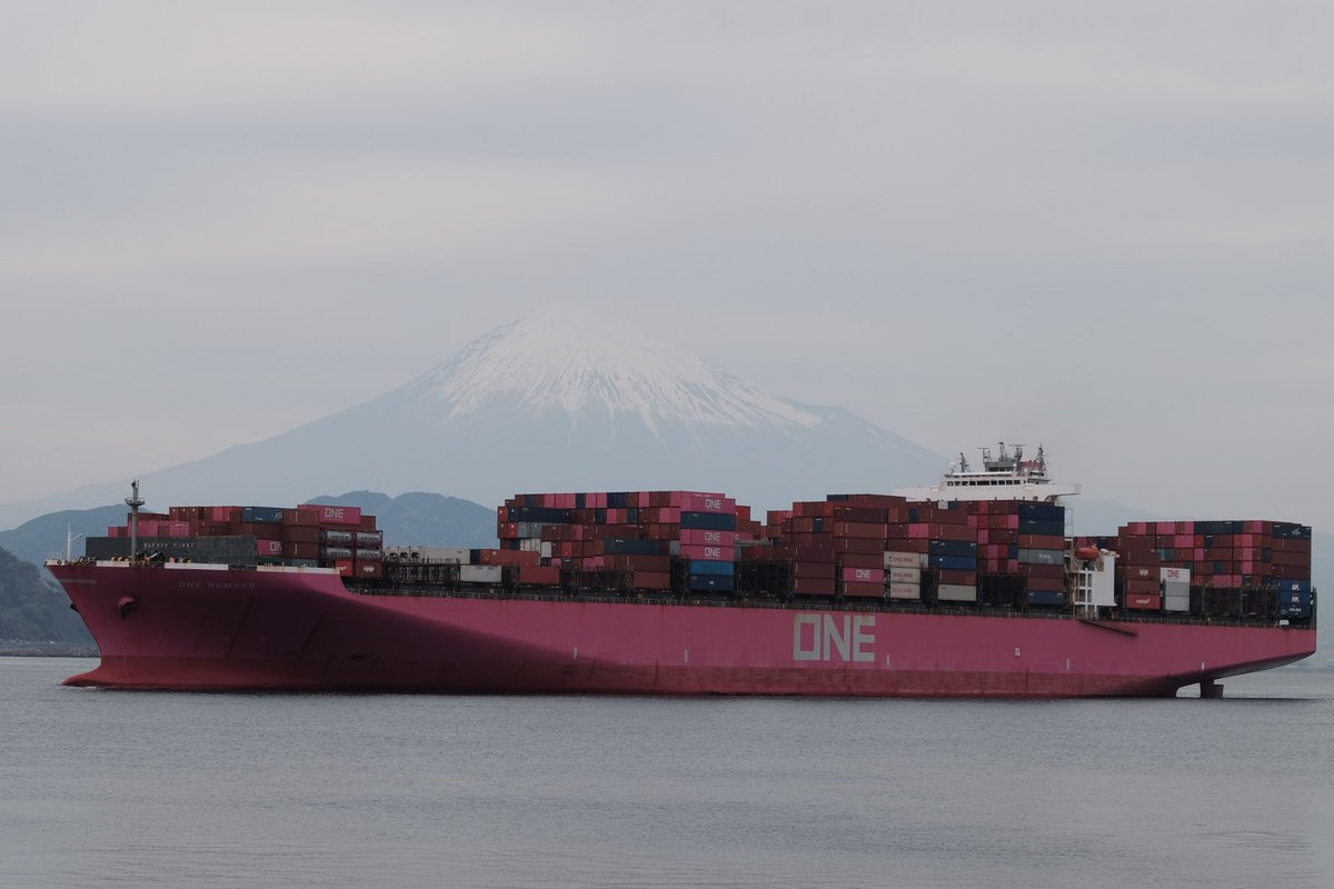 twinlens19570's tweet photo. ONE HUMBER
#ONEHUMBER
#OceanNetworkExpress
#清水港
@ONE_LINE_JAPAN https://t.co/wTUvHH1NKw