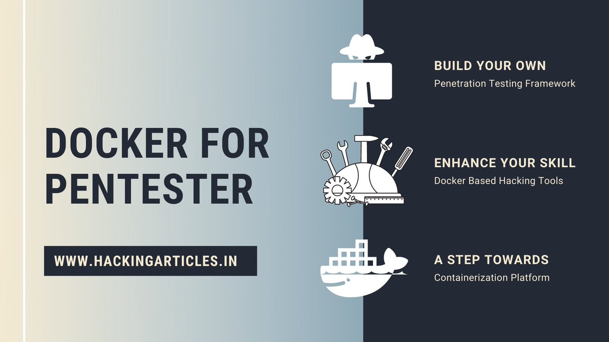 hackinarticles's tweet photo. Docker for Pentester

Abusing Docker API
https://t.co/KLb0b6ID8k

Image Vulnerability Assessment
https://t.co/yU49lZ3ZuB

Pentesting Framework
https://t.co/X6OVVUg5un

Privilege Escalation
https://t.co/BUbM2Tzeoh

#infosec #cybersecurity #cybersecuritytips #pentesting #redteam #informationsecurity #CyberSec #networking #networksecurity #infosecurity #cyberattacks #security #linux #cybersecurityawareness #bugbounty #bugbountytips