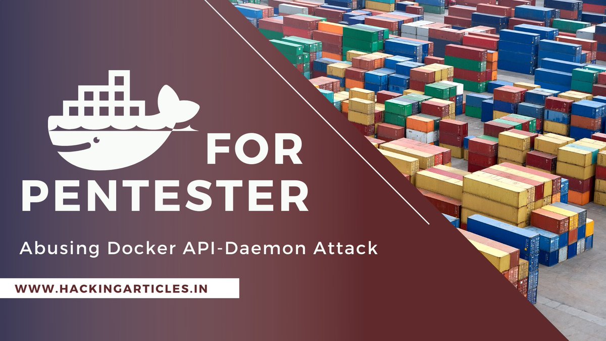 hackinarticles's tweet photo. Docker for Pentester

Abusing Docker API
https://t.co/KLb0b6ID8k

Image Vulnerability Assessment
https://t.co/yU49lZ3ZuB

Pentesting Framework
https://t.co/X6OVVUg5un

Privilege Escalation
https://t.co/BUbM2Tzeoh

#infosec #cybersecurity #cybersecuritytips #pentesting #redteam #informationsecurity #CyberSec #networking #networksecurity #infosecurity #cyberattacks #security #linux #cybersecurityawareness #bugbounty #bugbountytips