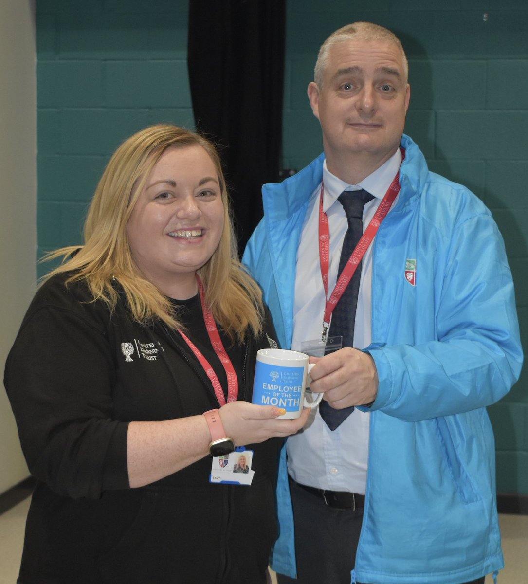 ChilternA's tweet photo. Congratulations to Caitriona Corr for winning the March CLT Employee of the Month for Chiltern Academy. Caitriona led and managed our fantastic showcase 'The Lion King JR'. Well done Caitriona! https://t.co/hmSjKiEnnI