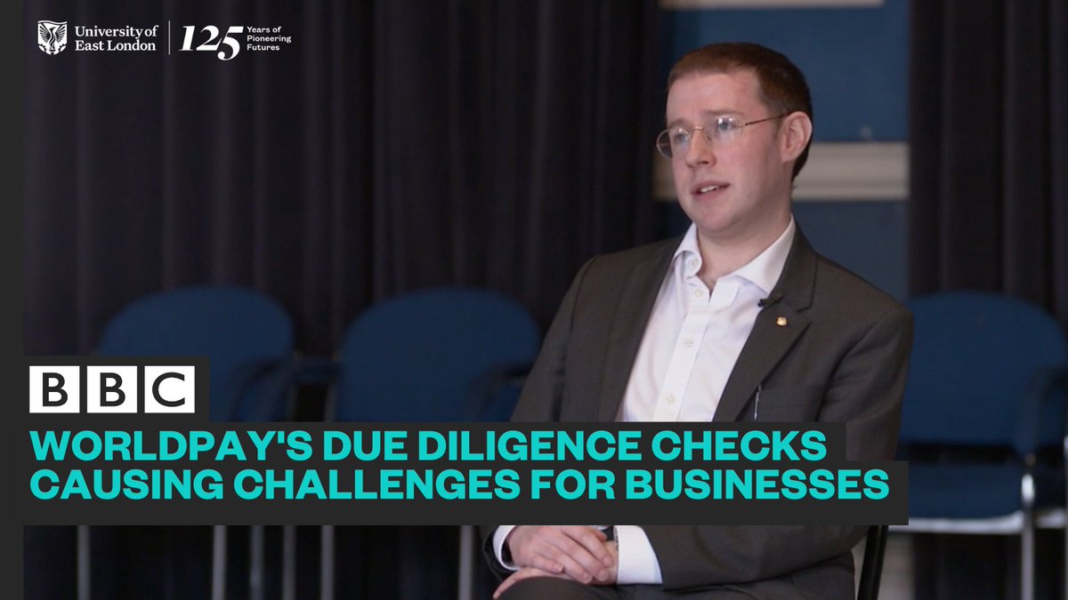 Uni of East London (@uel_news) on Twitter photo In a recent interview with <a href="/BBCWatchdog/">BBC Watchdog</a>, Michael Harrison, Senior Lecturer in Finance at <a href="/SBL_UEL/">Royal Docks School of Business and Law at UEL</a>, discusses the severe financial hardships that WorldPay is causing businesses with their rigorous due diligence checks.
Watch from 12:26s: bbc.in/42VP4bA #UELInThePress In a recent interview with <a href="/BBCWatchdog/">BBC Watchdog</a>, Michael Harrison, Senior Lecturer in Finance at <a href="/SBL_UEL/">Royal Docks School of Business and Law at UEL</a>, discusses the severe financial hardships that WorldPay is causing businesses with their rigorous due diligence checks.
Watch from 12:26s: bbc.in/42VP4bA #UELInThePress