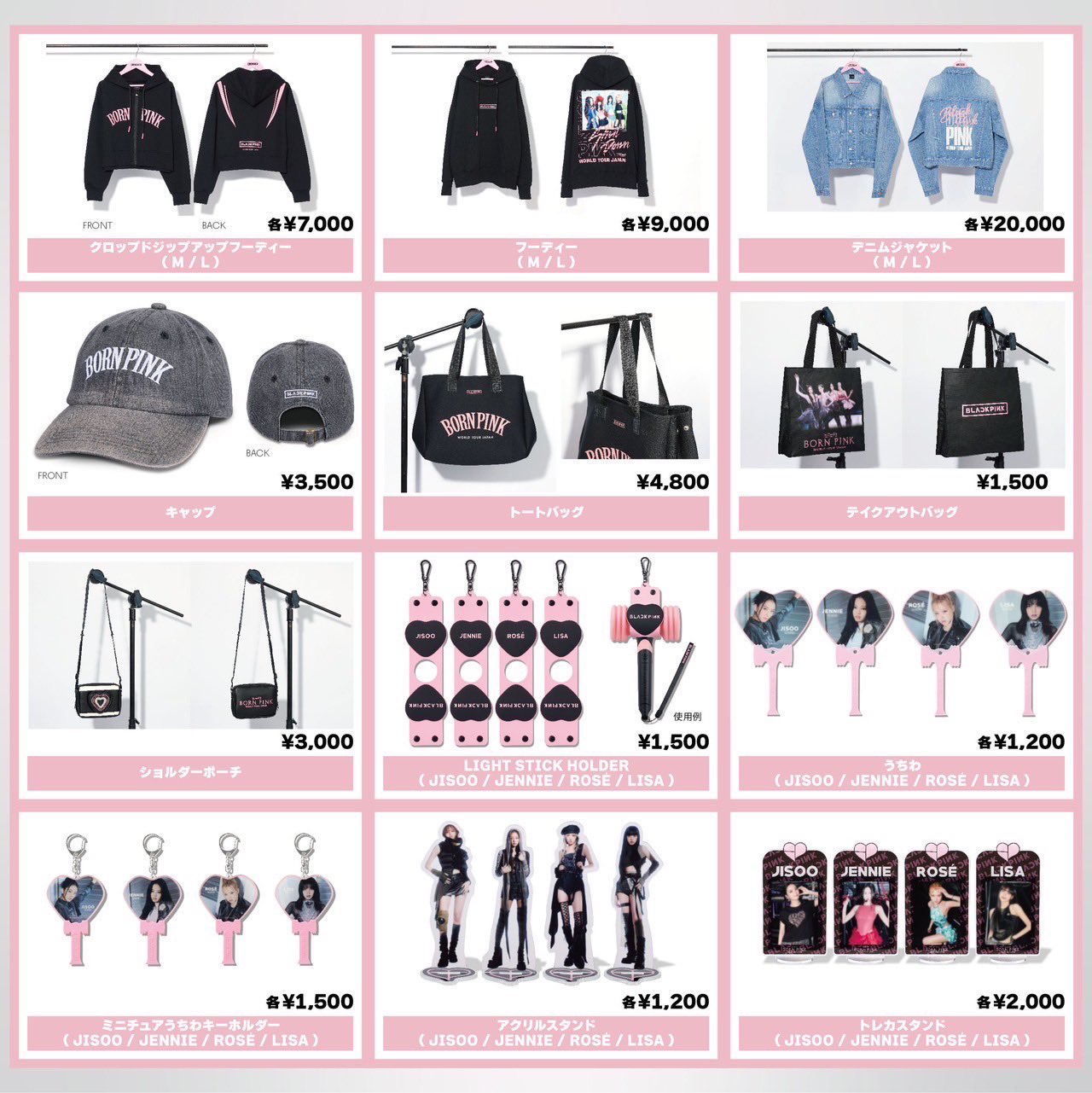Blackpink BORN PINK World Tour 2023 Hoodie – Kpop Exchange