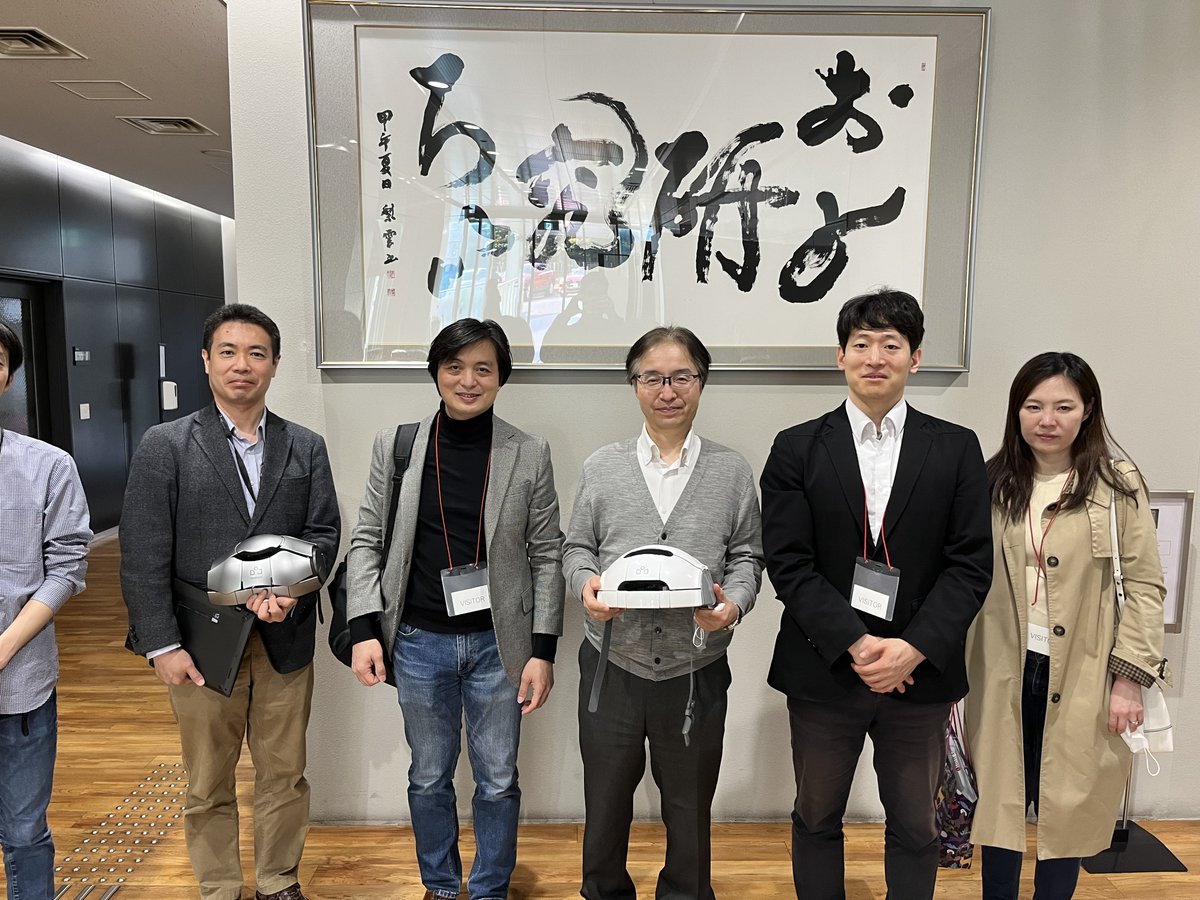 iMedisync's tweet photo. 23.03.31
Business trip on Japan.
Osaka Univ and CiNet.
#일본출장 #오사카대학 #CiNet #iSyncWave #iSyncBrain #뇌파분석 #경도인지장애 #치매진단 #Therapy #QEEG #EEG
#예비유니콘 #헬스케어BIG3 #INNOBIZ
#혁신제품 #Ai인공지능 #뇌건강
#뇌파정량화DB #서울대학교 #한국인뇌파데이터센터 https://t.co/7sGsSBk3rO