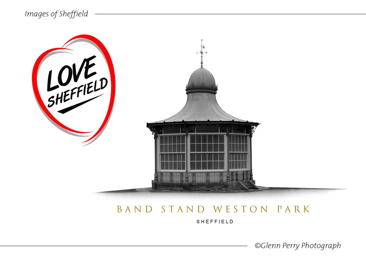 Love Sheffield 
The restored bandstand weston Park, Sheffield.
#sheffieldissuper #Sheffield #sheffieldartist