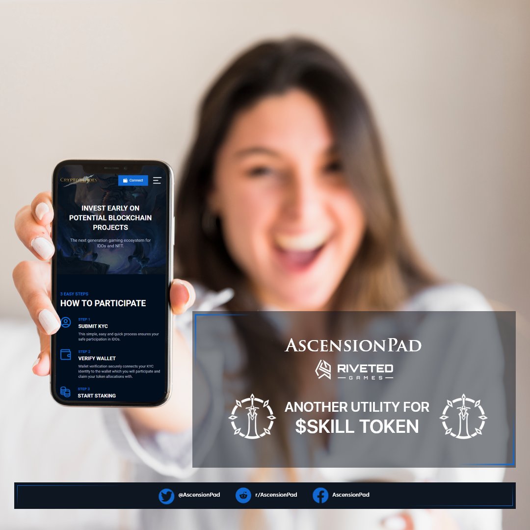 AscensionPad's tweet photo. 🔆The AscensionPad team has introduced a new means of utility for the token without requiring new token creation.

💰Stake your $SKILL and increase your allocation for future purchases on the platform

⚔️Visit our website to learn more
👉https://t.co/tgqftVniQv https://t.co/rmqwDH748e