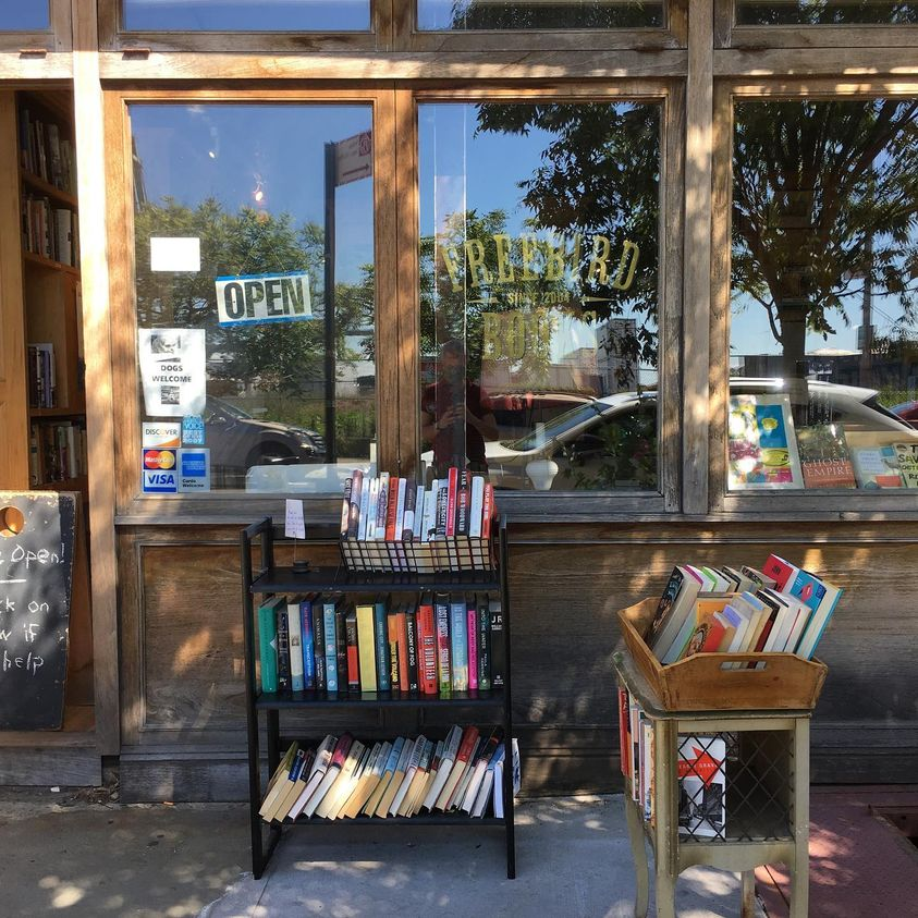 FreebirdBooksny's tweet photo. We are (kinda?) open! https://t.co/okx9Y5eA0t