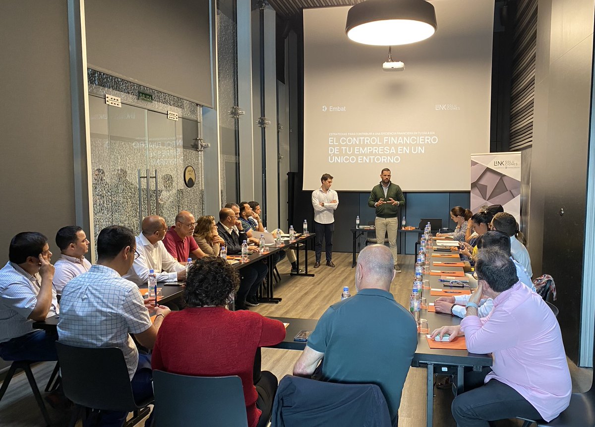 lsoluciones's tweet image. Ayer celebramos un #evento junto a #Embat, en el que se expusieron las claves a tener en cuenta para #optimizar el tiempo que los equipos #financieros dedican a tareas administrativas.

Desde aquí, agradecemos a todos los asistentes por acompañarnos.

#nuestrocompromisoerestú