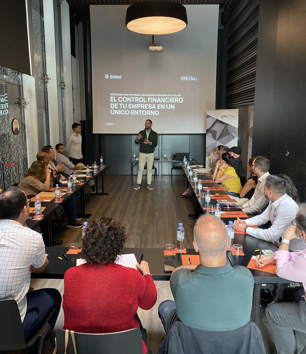 lsoluciones's tweet image. Ayer celebramos un #evento junto a #Embat, en el que se expusieron las claves a tener en cuenta para #optimizar el tiempo que los equipos #financieros dedican a tareas administrativas.

Desde aquí, agradecemos a todos los asistentes por acompañarnos.

#nuestrocompromisoerestú
