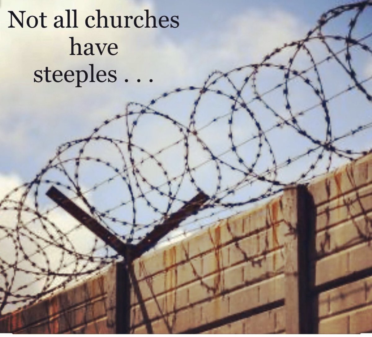 I was raised in the #Church I had never felt #God more present than when I was behind the walls🙏💕🫶🏽 #faith #believe #godspresence #godiseverywhere #godisnowhere #churches #strength #jail #BibleStudy #behindthewalls #LockedIn