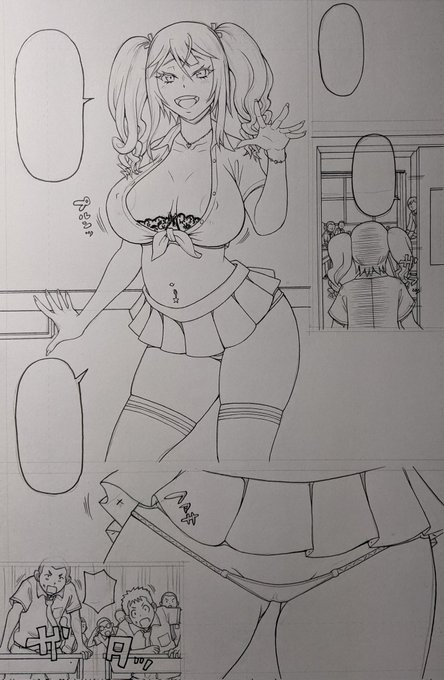 今日からペン入れ作業開始。 