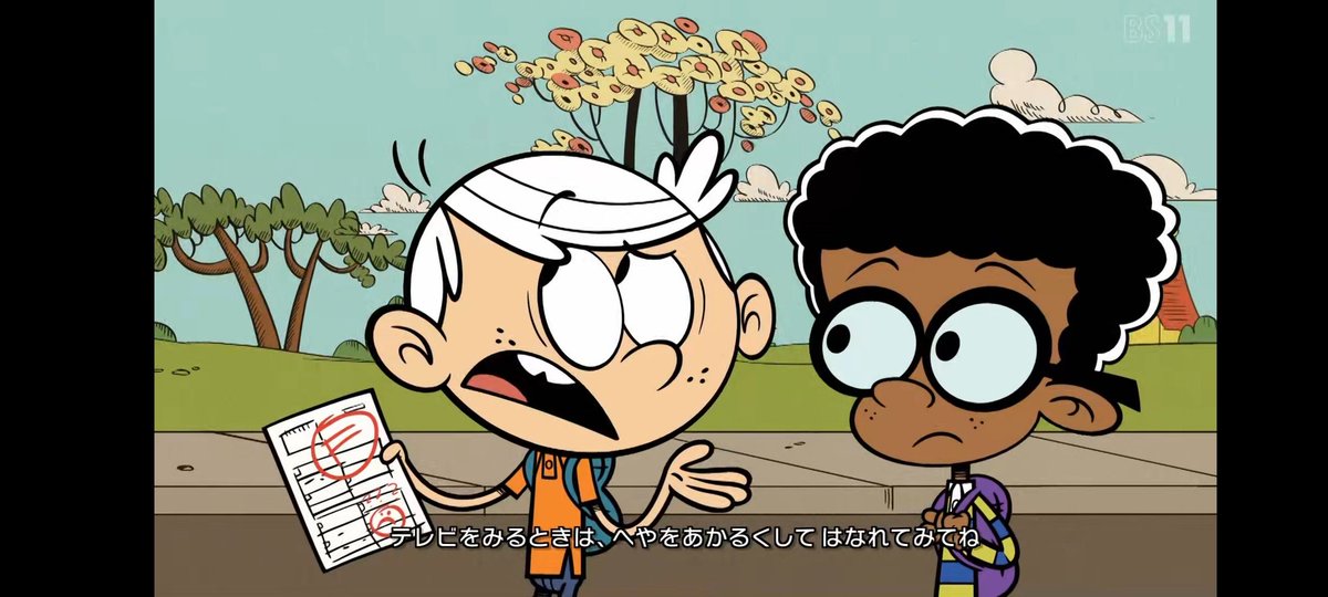 The Season 1 finale's premiere on BS11 of #ラウドハウス.
To be honest I literally thought this is a rerun until I learned that this is the first time the Loud House airs on BS11 and the fact that the Japanese dub came out this late (2020 or 2021?)