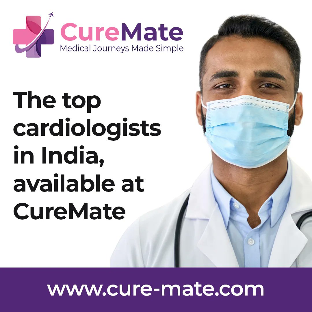 India ranks second on the list of best doctors in the world.
Find the top cardiologists in India only at CureMate!
#bestdoctors #heartdiseases #cardiologists