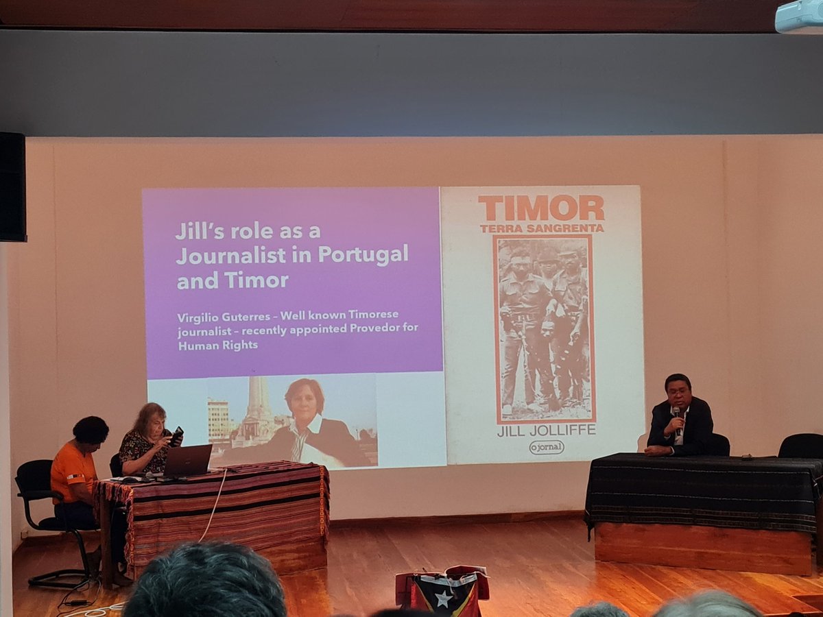 Jill Jolliffe memory lane by Virgilio Guterres.