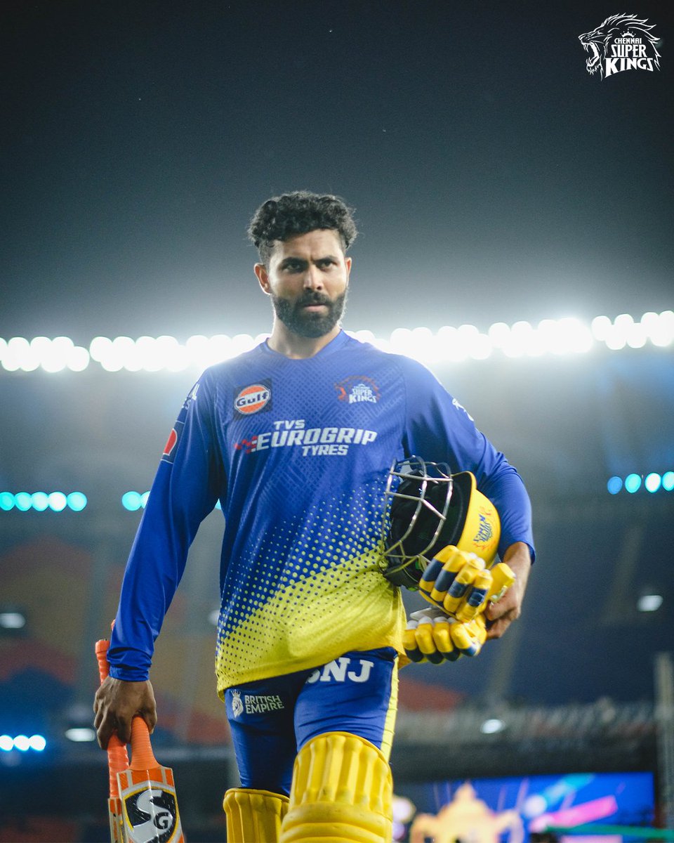 ChennaiIPL's tweet photo. 🔥🆙

#WhistlePodu #Yellove 🦁💛 @imjadeja https://t.co/L3sxohVl8x