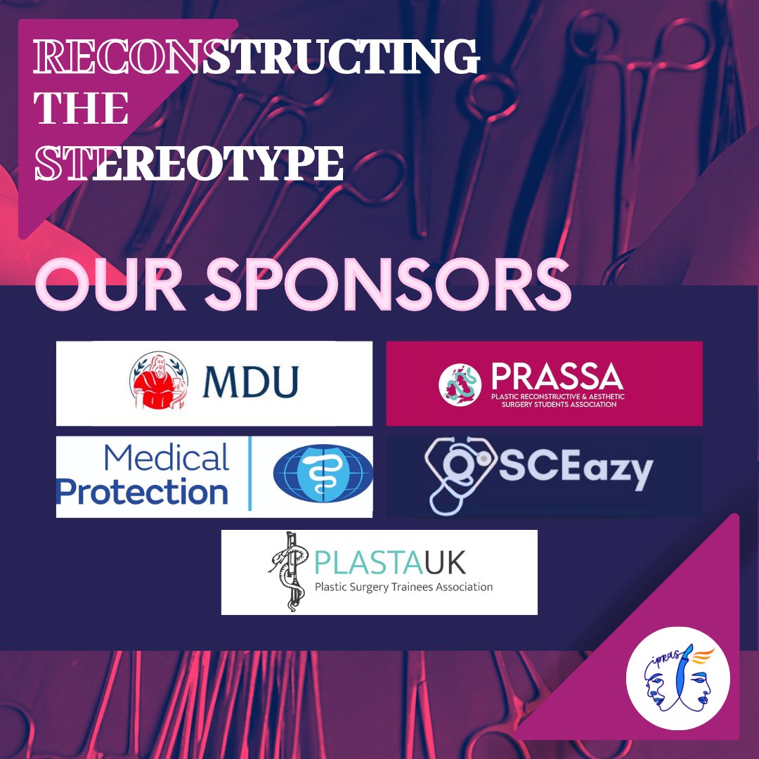 ICPlasticSurg's tweet photo. Thank you to the fantastic sponsors who have made our flagship conference possible 🔗 See you all this weekend for Reconstructing The Stereotype!
#reconstructingthestereotype #RTS #iPRAS #plasticssurgery #meded #medicalstudent #medstudent #surgery #medicine #plasticsurgeon https://t.co/w1GFjOJ9XE