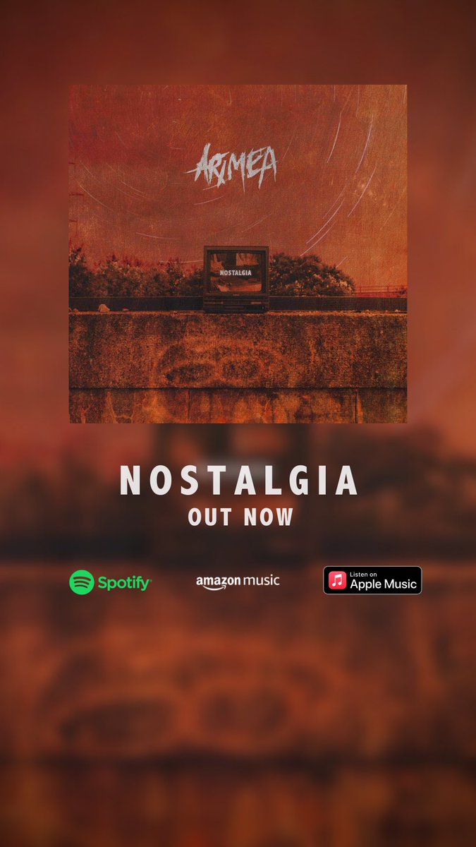 ARIMEA_UK's tweet photo. NOSTALGIA is all yours! 🚀

Streaming on all platforms now along with B side RINSE AND REPEAT

https://t.co/hDZVqyUC7y https://t.co/Kr6PfJ4WTM