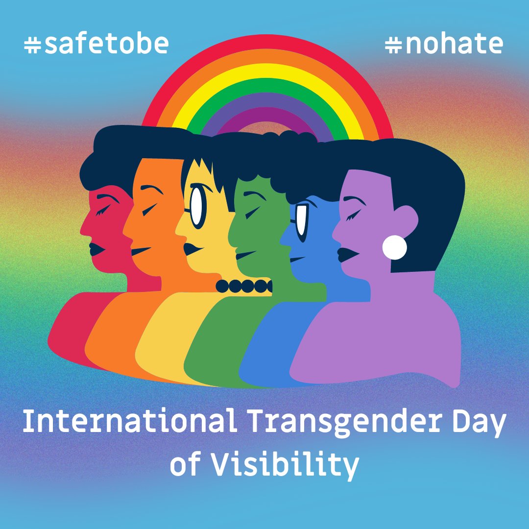 HITStudies's tweet photo. Commit to kindness, be an ally. Trans rights are human rights! #transgendervisibilityday #safetobe #nohate #protecttransyouth https://t.co/7dEL7IFcJH