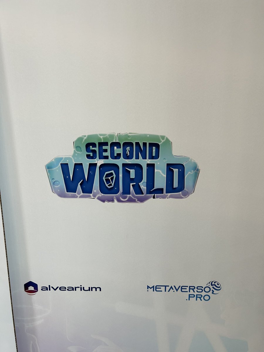 Gm @SecondWorld_io 🫡🌍

At #MetaWorldCongress 🎮

#GameOn #SecondWorldGames