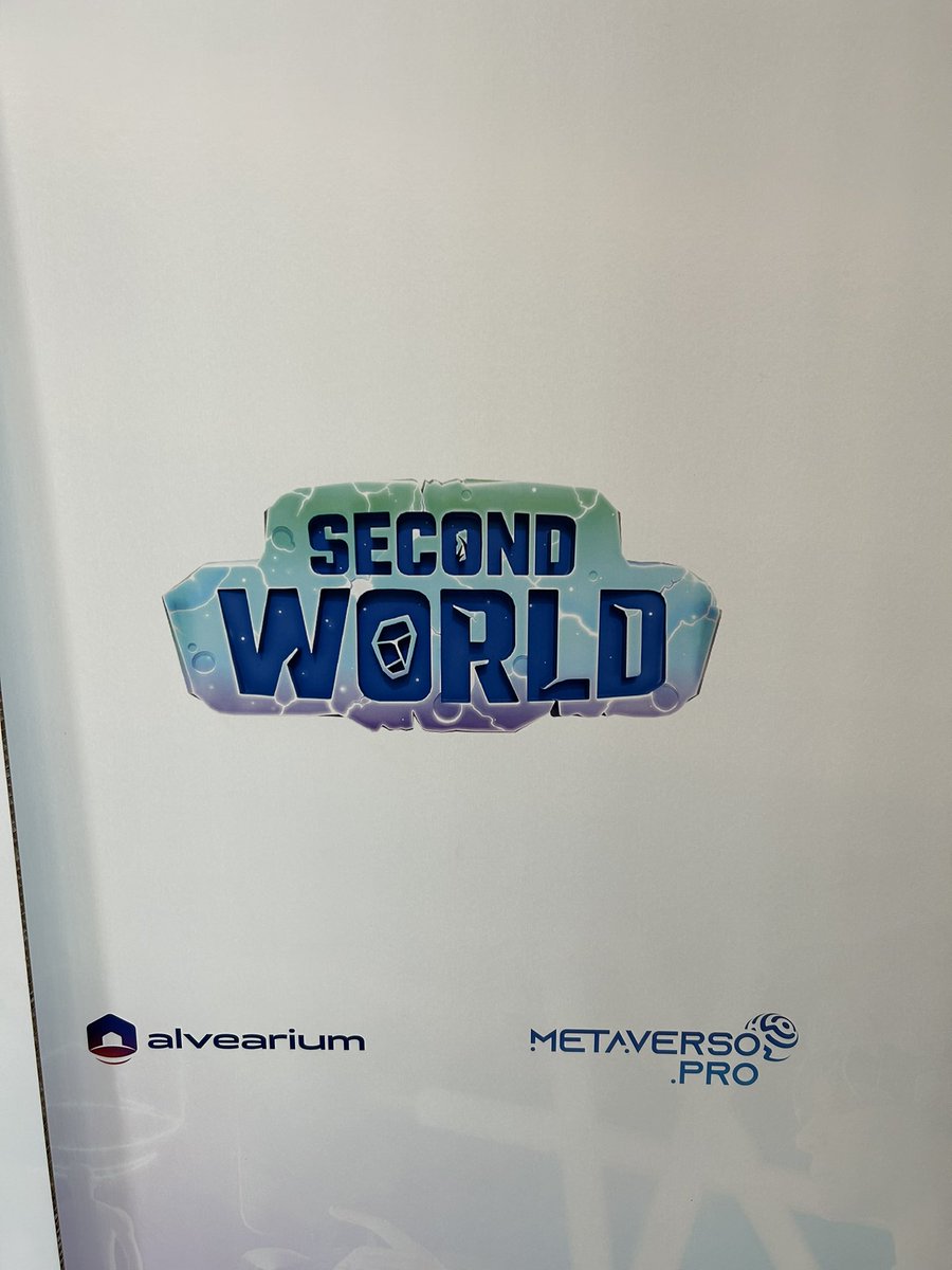 crispybacon1eth's tweet photo. Gm @SecondWorld_io 🫡🌍
At #MetaWorldCongress 🎮
#GameOn #SecondWorldGames https://t.co/jpBLCvpoqd