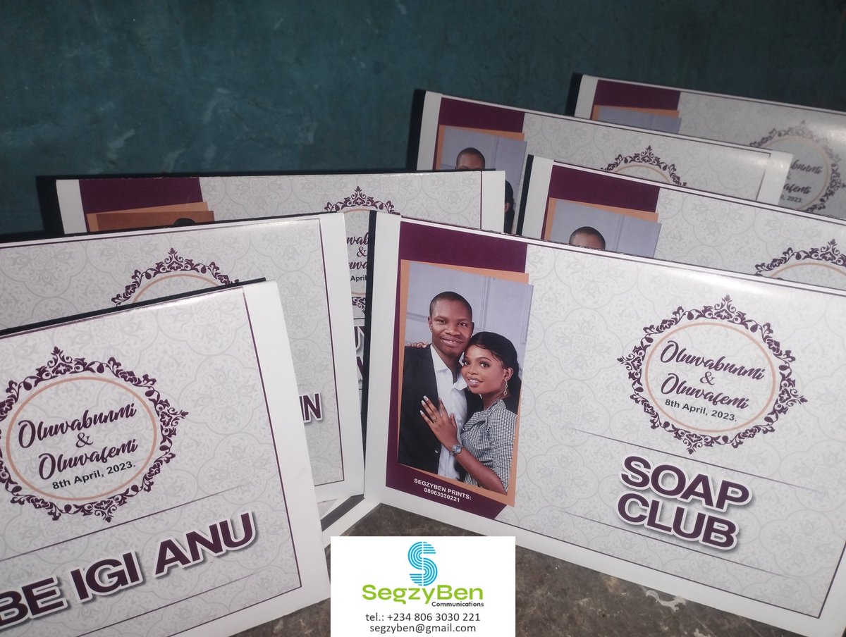 SegzyBen's tweet image. We prints Table Tags for all kinds of Events.
The #TableTags is very important to organise your events, so that your guest can seat accordingly.
Prints all your table tags as low as N300 each.
Call +WhatsApp +2348063030221.
#AkurePrints #Akure #Printsmedia