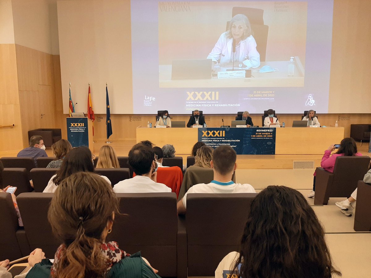 El serv de Medicina Física y Rehabilitación del <a href="/HospitalLaFe/">HospitalLaFe</a> atiende anualmente una media de más de 13.000 primeras visitas y más de 18.000 sucesivas. Además, realiza cerca de 11.000 interconsultas lo que confirma su nivel de colaboración con el resto de especialidades #svmefr23