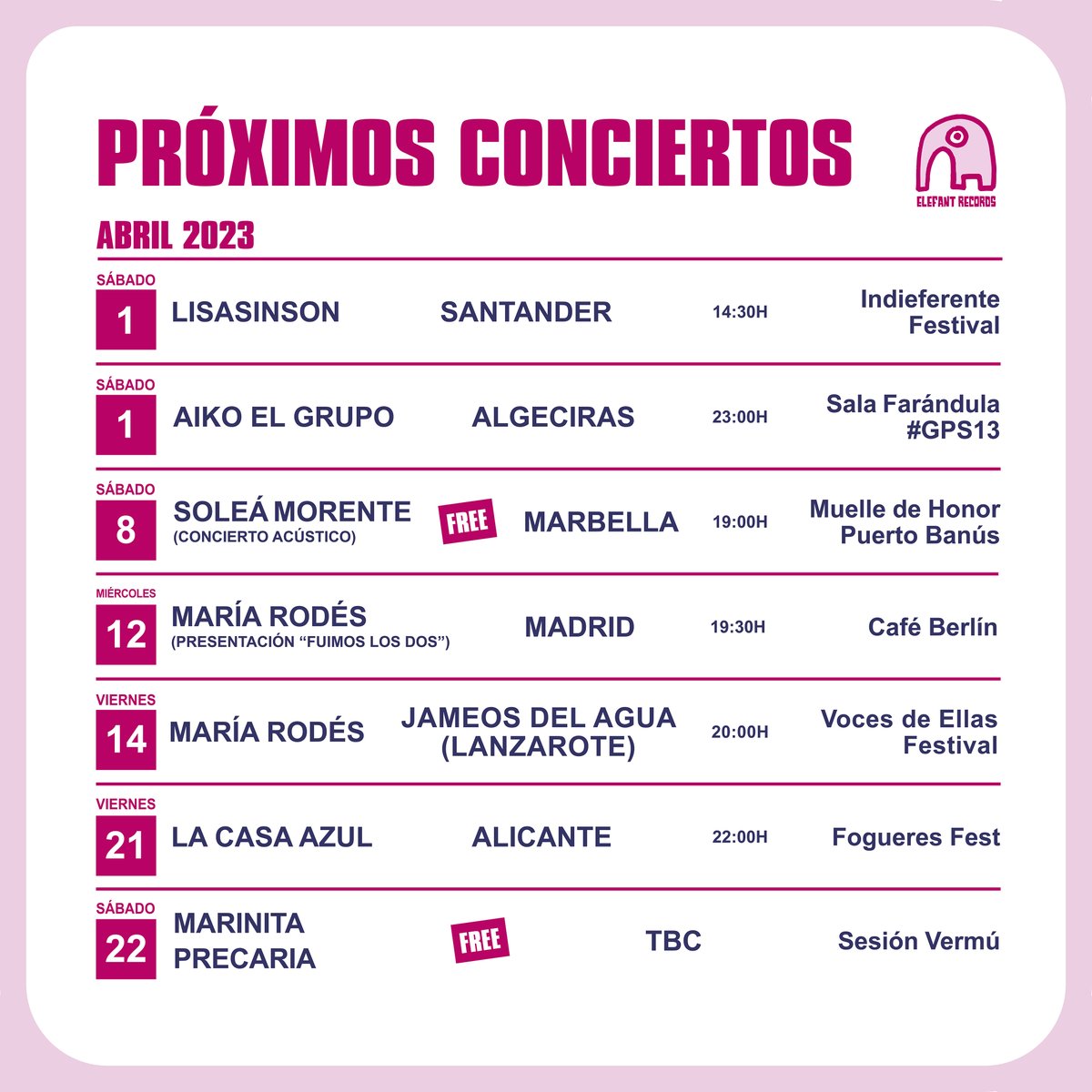 Elefant Records tweet media