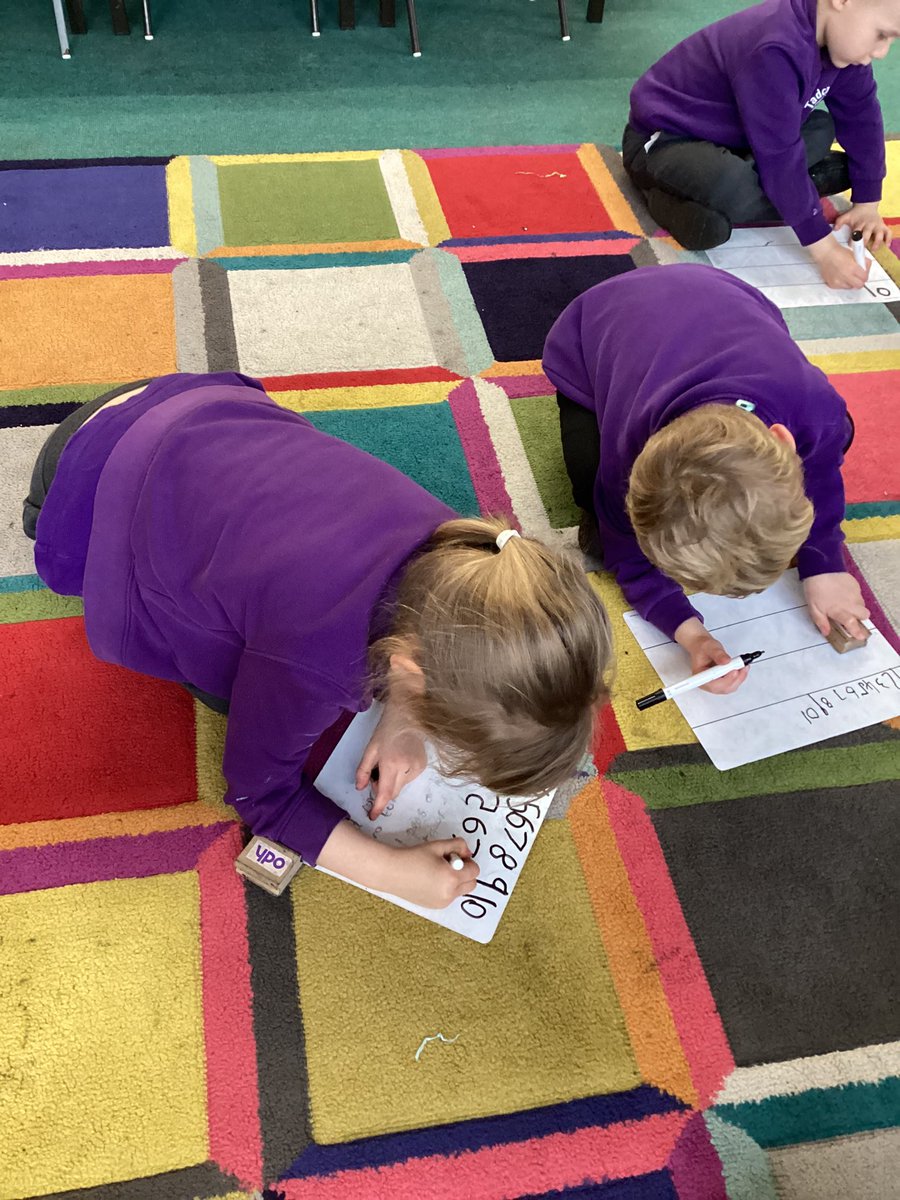 TadPrimaryAcad's tweet photo. Team Venus have been working hard on forming their numbers in some of our Maths sessions this week. #Tadcastermaths #TadcasterEYFS @eboractrust https://t.co/5skvrg66F1