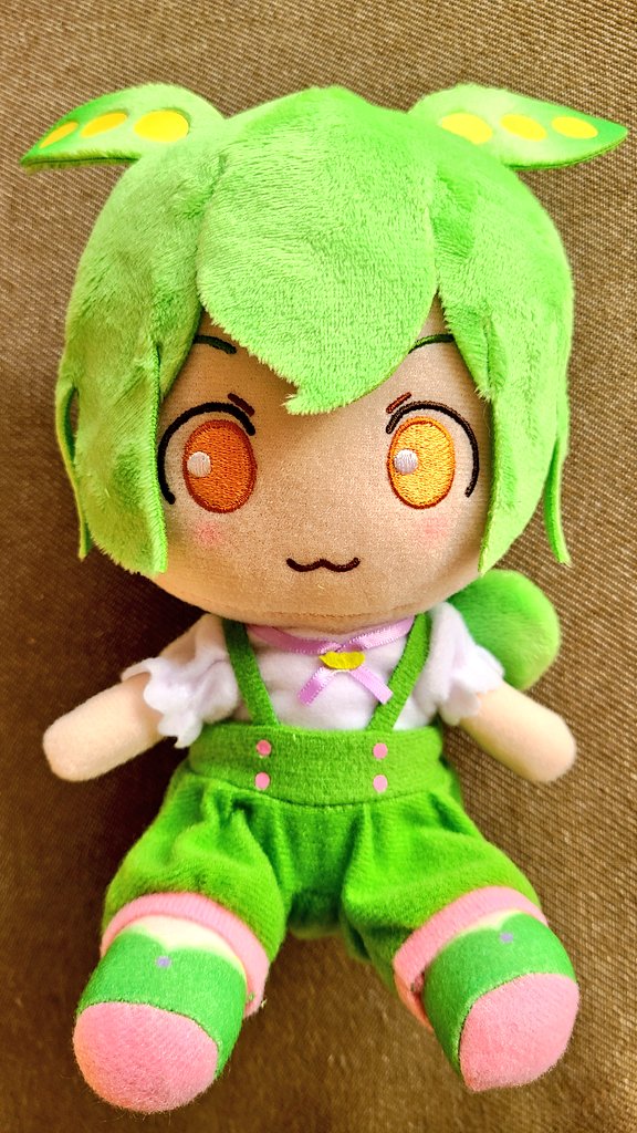 インパクトずんだもんぬいぐるみランチブレイク人形ピロぬいぐるみ