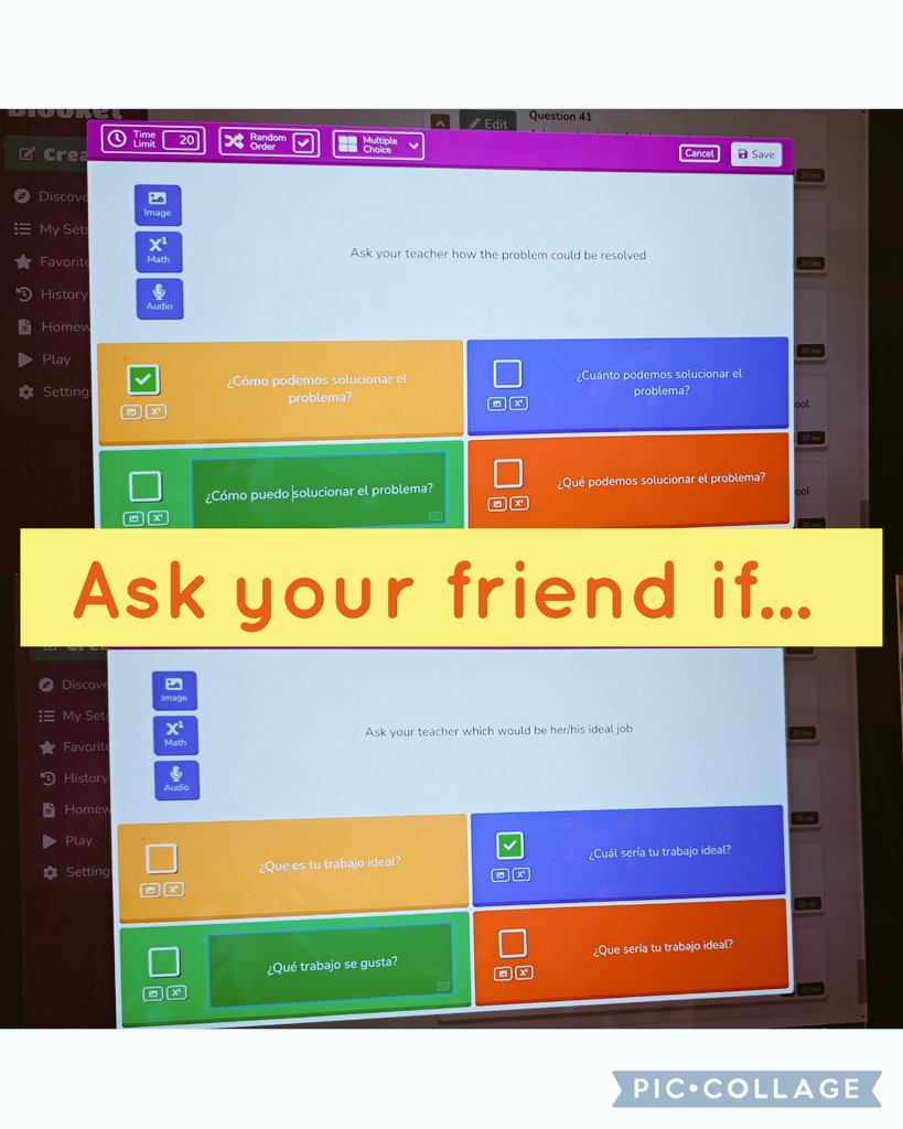 ValleFdez6's tweet photo. 📢📢 Calling all our @CSCJESschools 📢📢

Link for your GCSE estudiantes to practice rol play.
Let la competición begin!!! 🥳🥳🏴󠁧󠁢󠁷󠁬󠁳󠁿

Tower Defense 2 &amp; Café @PlayBlooket

Más details 👇 
@JSantosMFL
@RadyrMFL
@PencoedILdept
@MissGonzalezMFL
@TeacheryDiaz
@awb323
#mfltwitterati https://t.co/4POc1ii1Wt