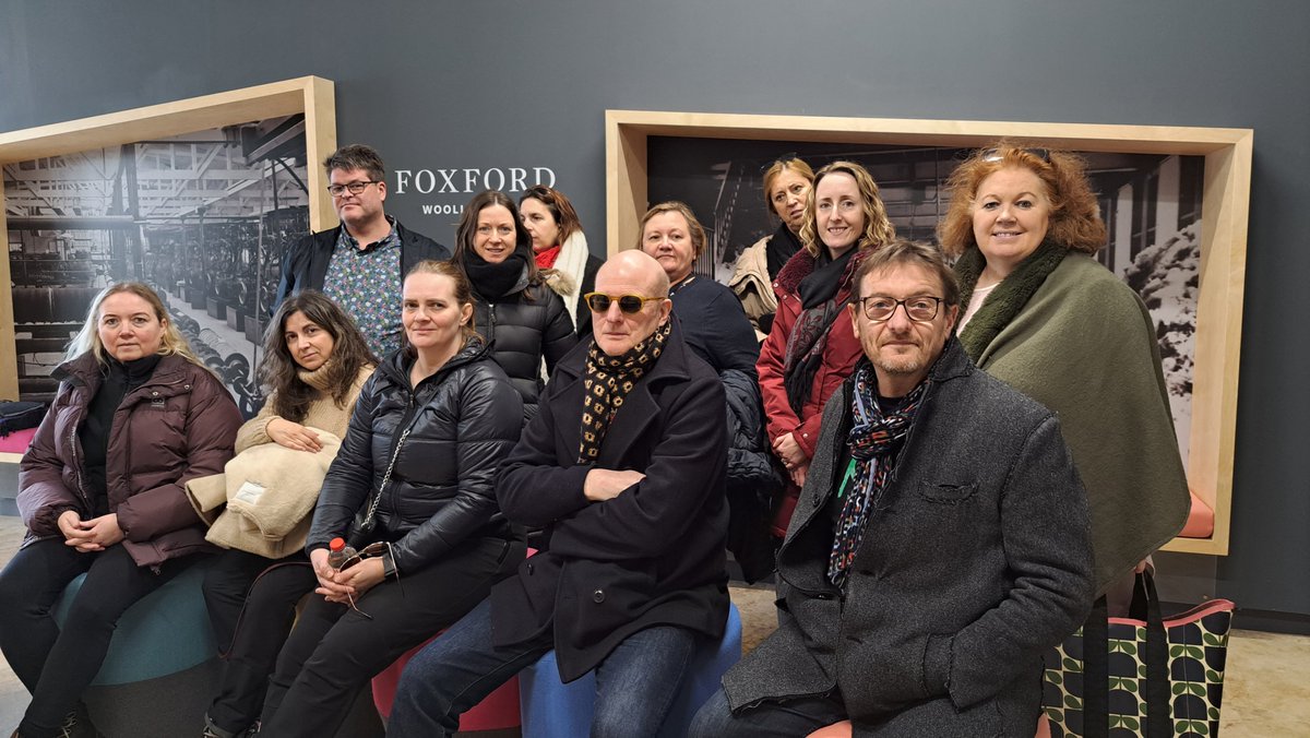 But it wasn't all work and no play! They visited fantastic local cultural sights including the Yeats Society and grave, Rosses Point, Glencar waterfall, Parkes Castle, and Foxford Woolen mills. We're excited to continue our project work in Paris later this year.