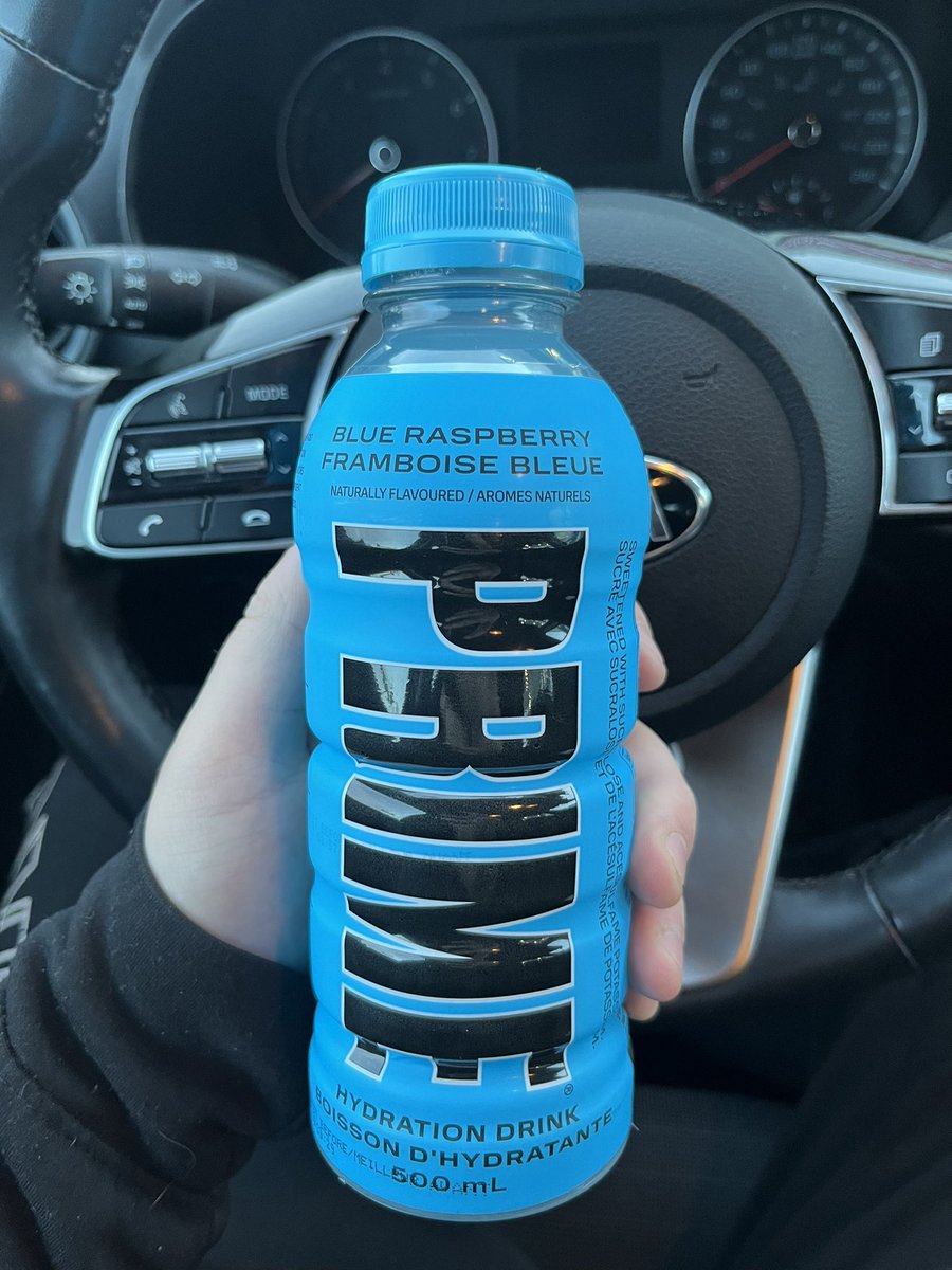 ca_coldplayer's tweet photo. @KSI PRIME has made it to east coast Canada!! 😎🇨🇦 blue raspberry is for sure my go to! https://t.co/Tbj1J7HCHD