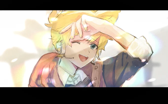 Journeyの合作動画にて鏡音レンくん描かせていただきました#prsk合作動画企画  #prsk_FA 