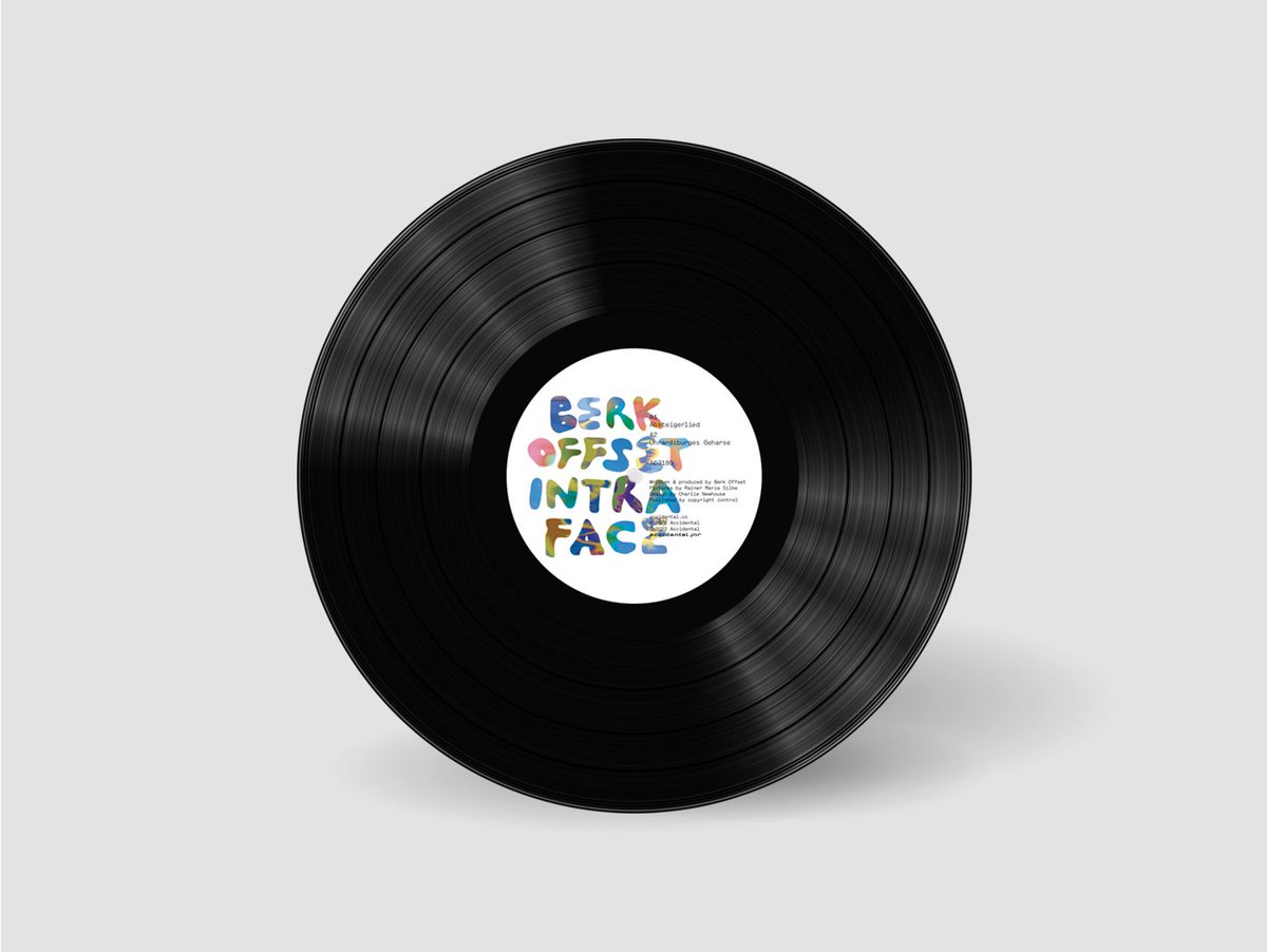 AccidentalJnr's tweet photo. Now on pre-order: 
Berk Offset - Intraface
https://t.co/0c0ZUDV346

Berk Offset brings his committed strain of swinging techno freakdom to Accidental Jnr for a four-track EP aimed squarely at the hips.

#BerkOffset #musikkrause #snorkenterprises https://t.co/W0bXCfvv35