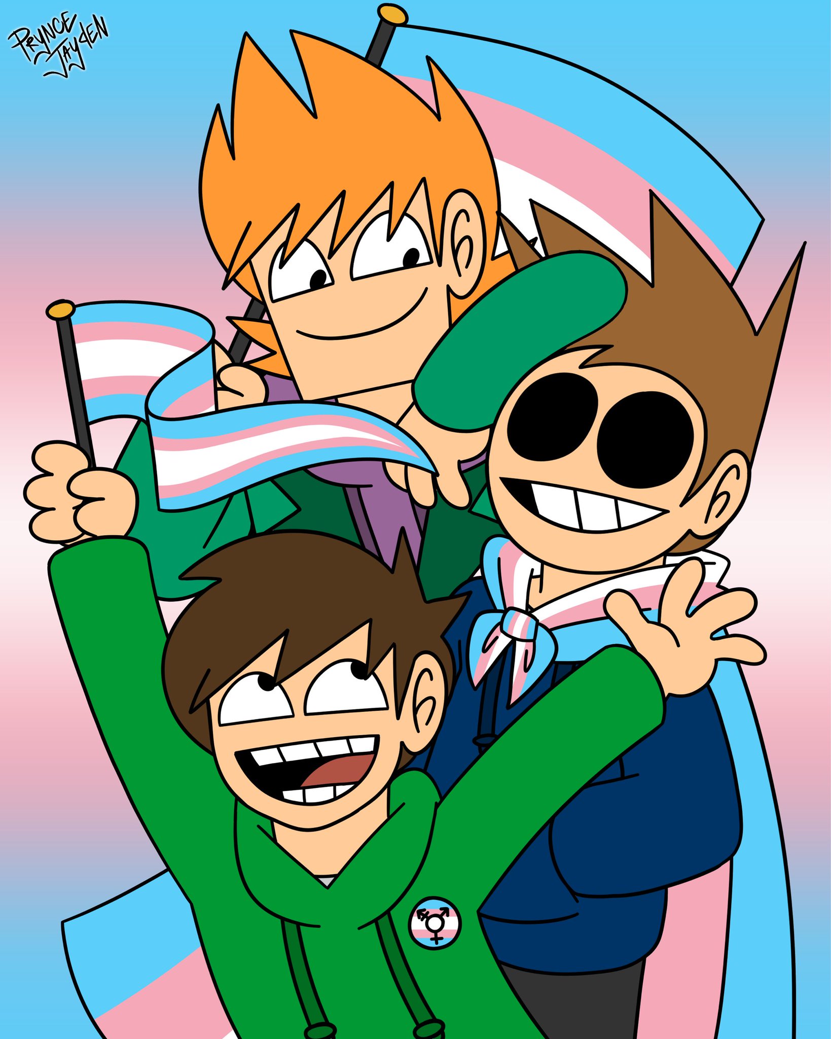 🏳️‍⚧️🏳️‍⚧️ — Matt from Eddsworld is trans and plays ROBLOX!