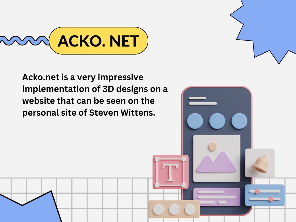 iamukeshb's tweet image. The designs in Acko.net are very basic, but their execution is excellent.
bdccglobal.com
#ackonet #bdccglobal #basicdesign #3Ddesign #weekendvibes #impressive #UX #improving #improvingUX #implementation #FridayVibes #websitedesign #3Dconcept