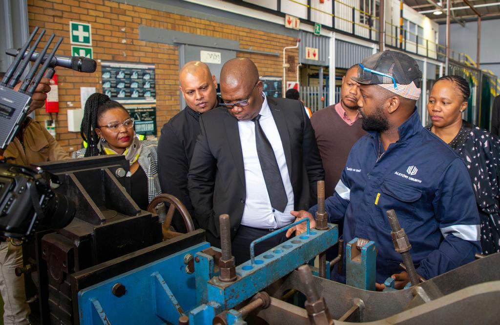 Gauteng Provincial Gov on Twitter "The opening of the Alstom Ubunye